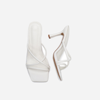 Grace heel-Iris | White