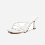 Grace heel-Iris | White