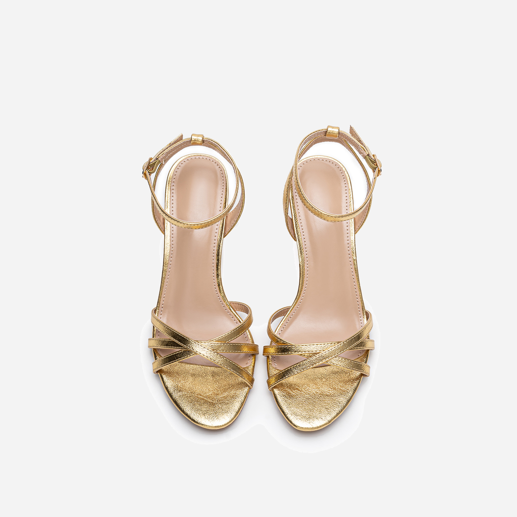 Grace Heels – Dahlia | Gold
