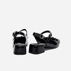 Belle Bow Slingbacks – Colette | Black