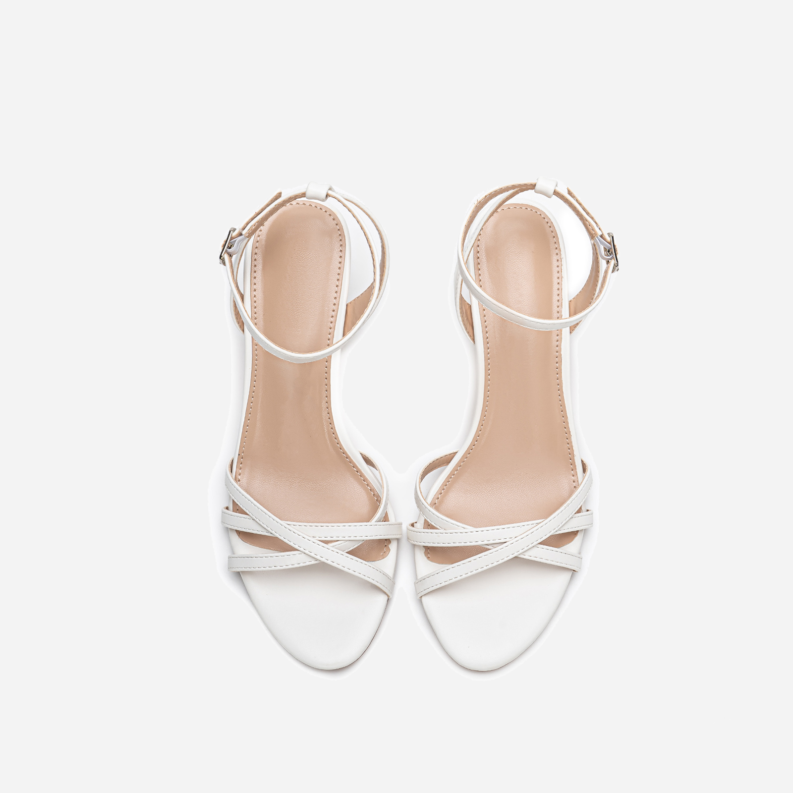 Grace Heels – Dahlia | White