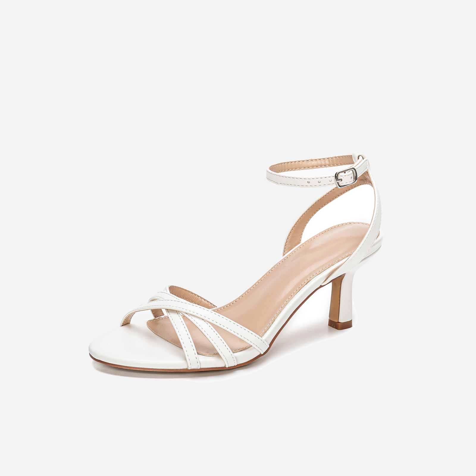 Grace Heels – Dahlia | White