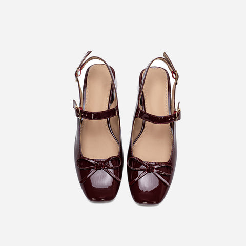 Belle Bow Slingbacks – Colette | Wine