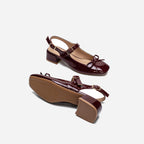 Belle Bow Slingbacks – Colette | Wine