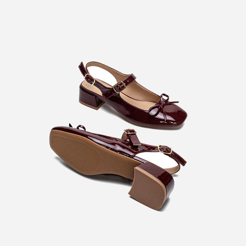 Belle Bow Slingbacks – Colette | Wine