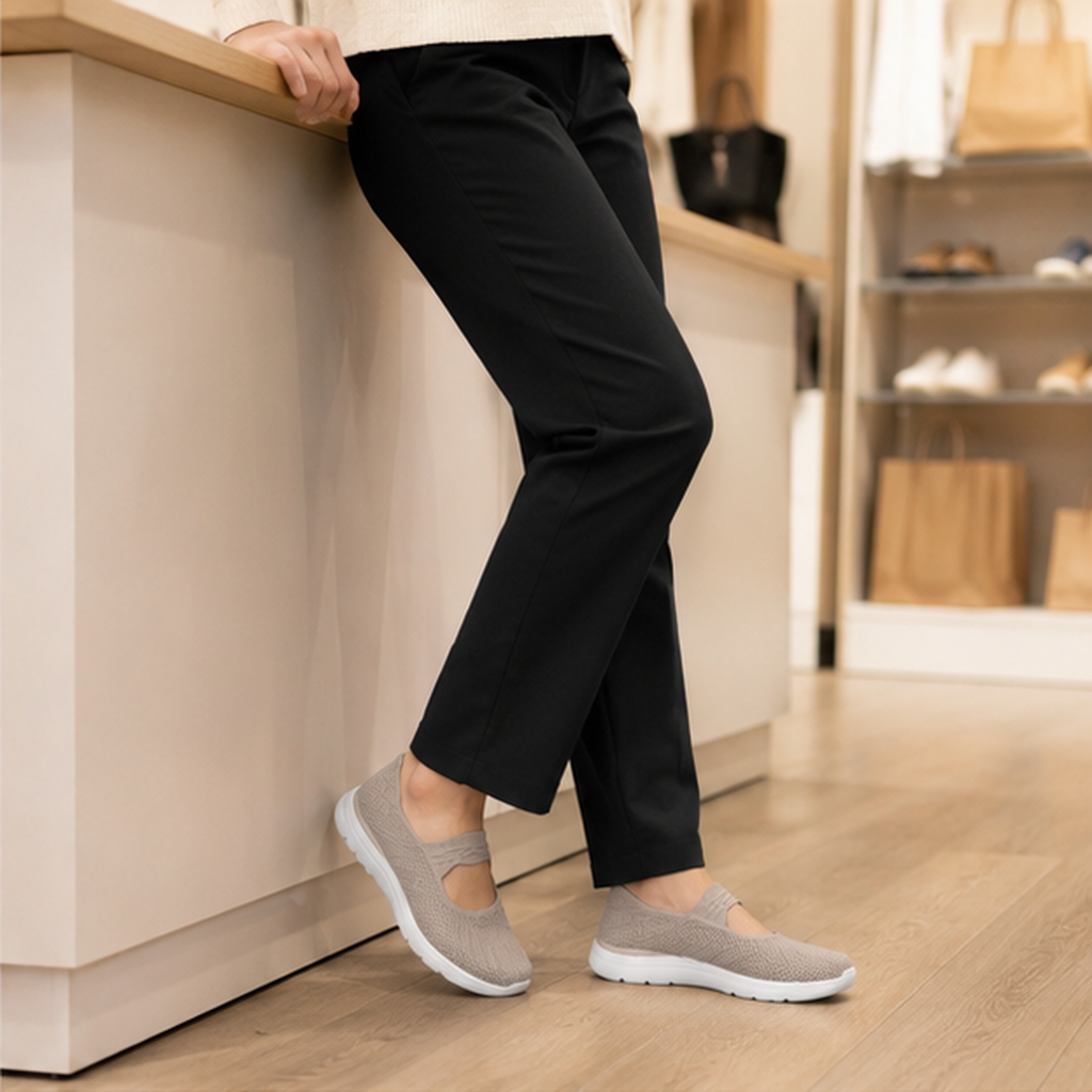 KONHILL comfortable shoes for work and long hours standing