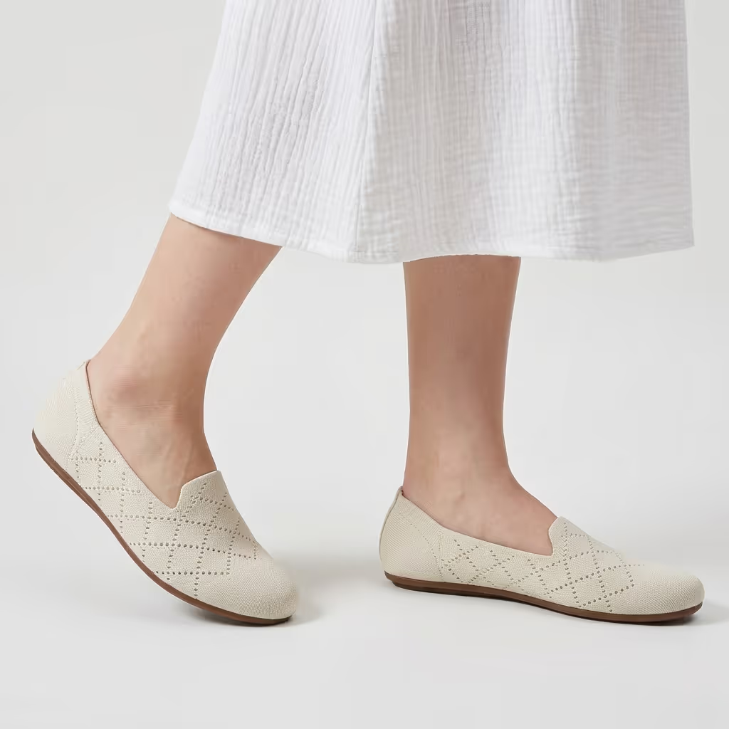 Breeze Almond Loafers （Daisy) | Beige