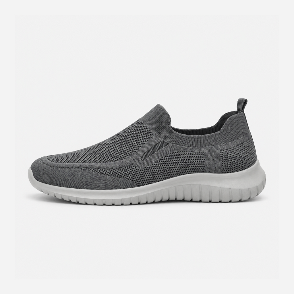 Harbor Slip ons-Flow | Deep Grey/White