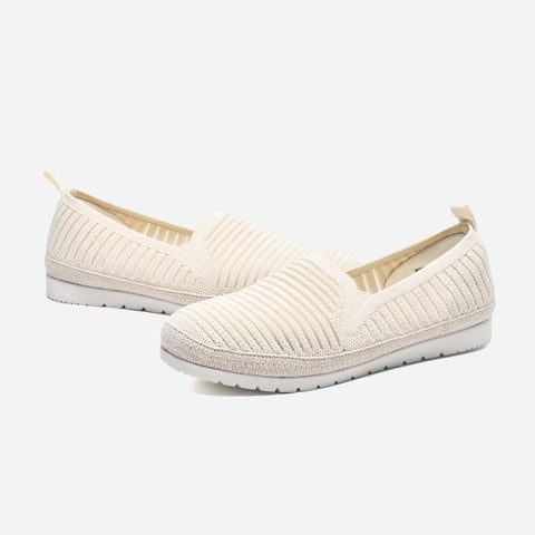 Ease step Loafers | Beige