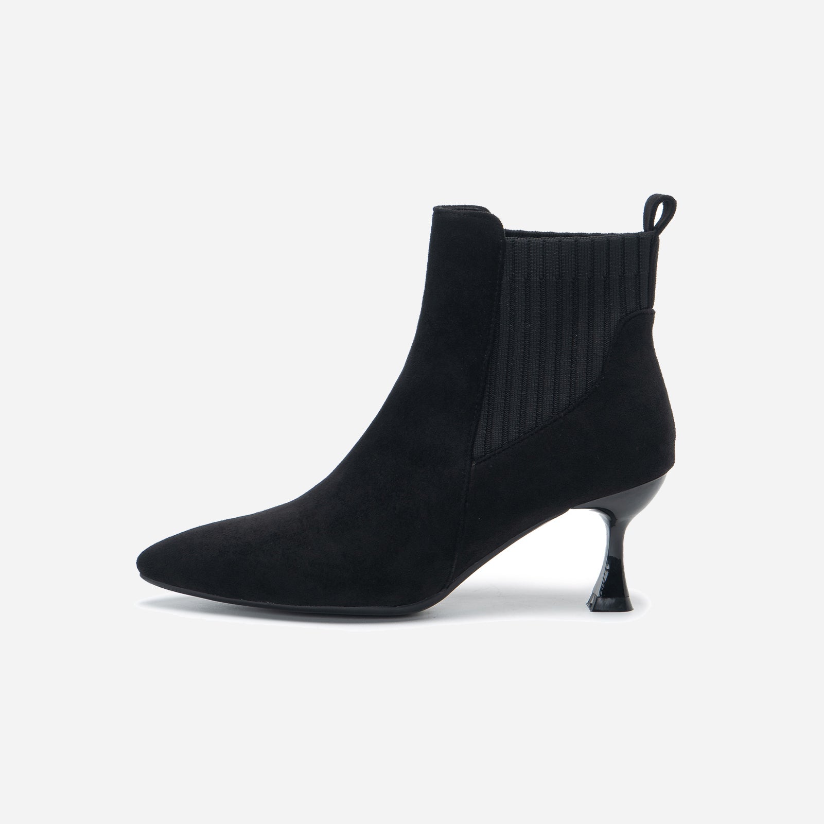 Grace Suede Boots | Black