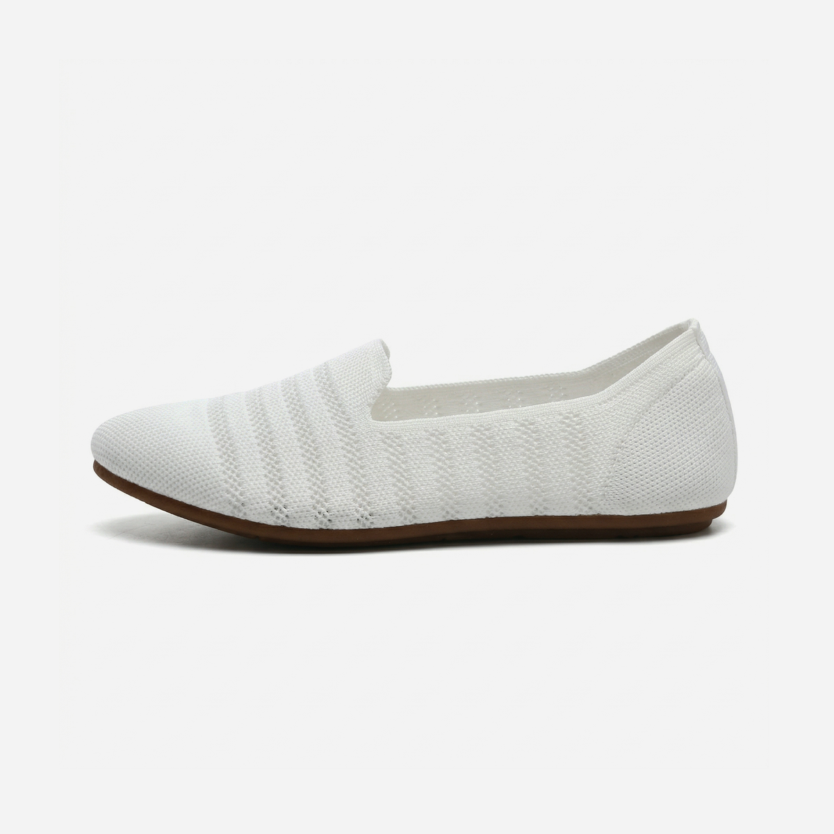 Breeze Almond Loafers (Primrose) | White
