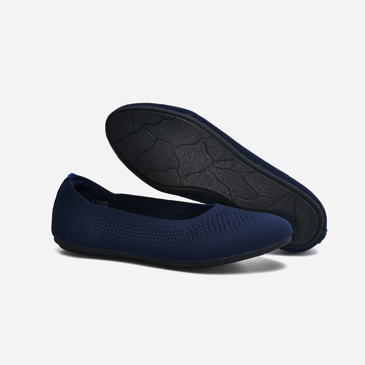 Meadow Round Flats（Moss）| Deep Blue