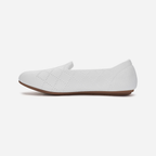 Breeze Almond Loafers （Daisy) | White