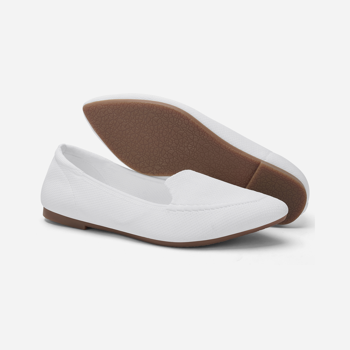 Meadow Point Loafers (Fern）| White
