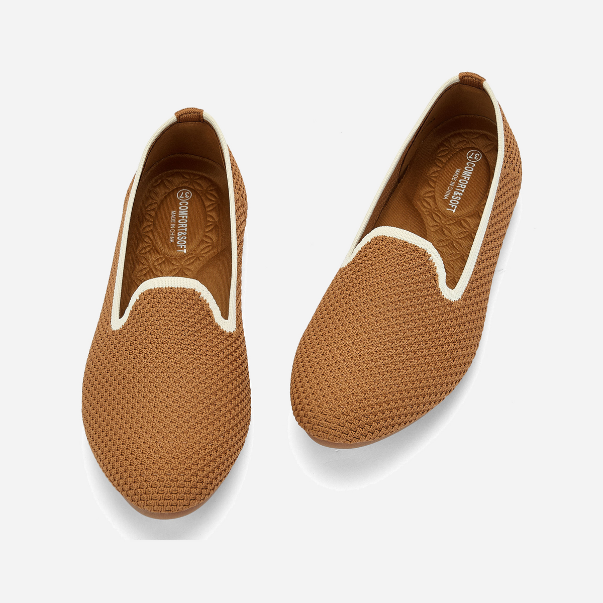 Meadow Almond Loafers (Jasmine）| Brown