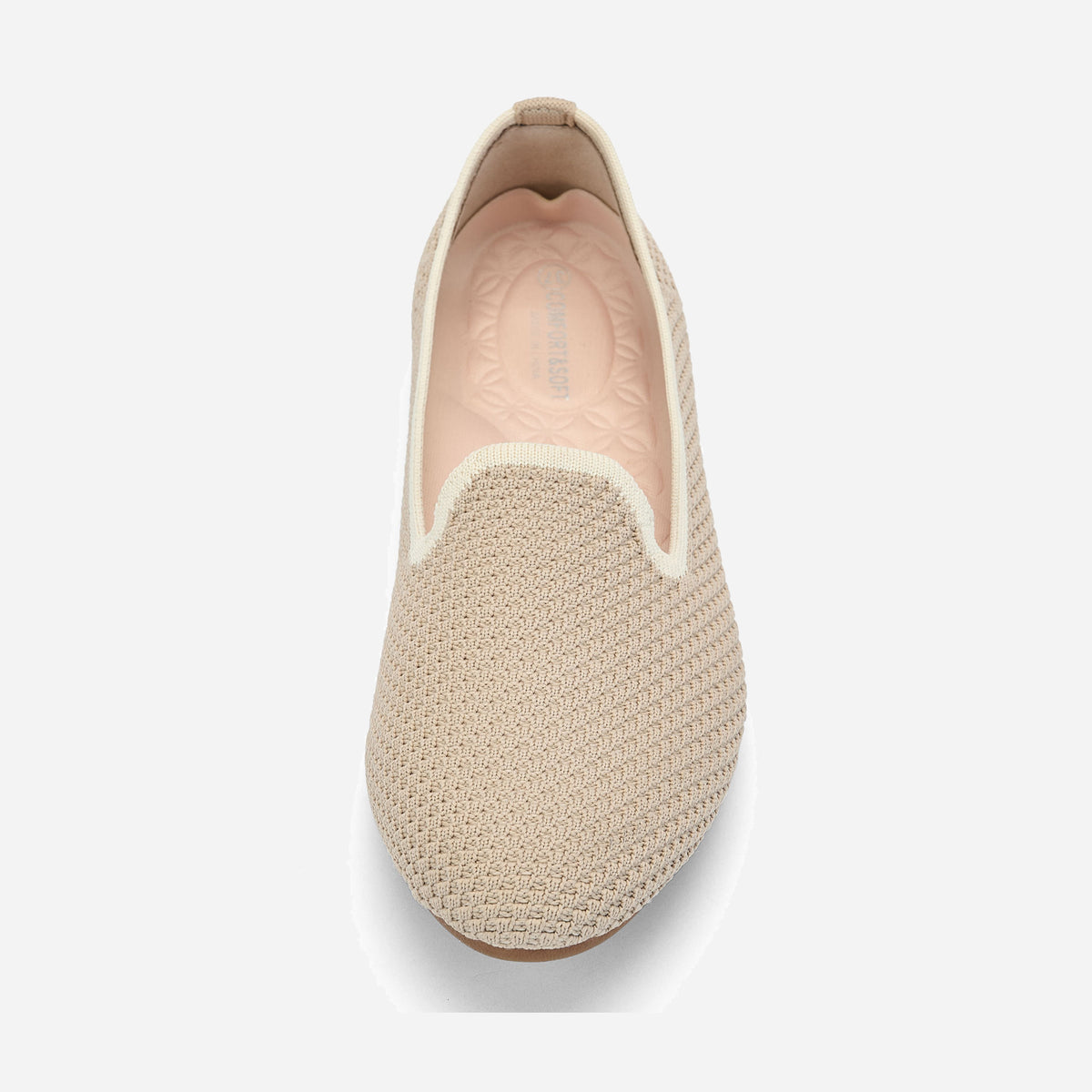 Meadow Almond Loafers (Jasmine）| Beige