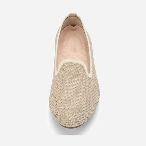 Meadow Almond Loafers (Jasmine）| Beige