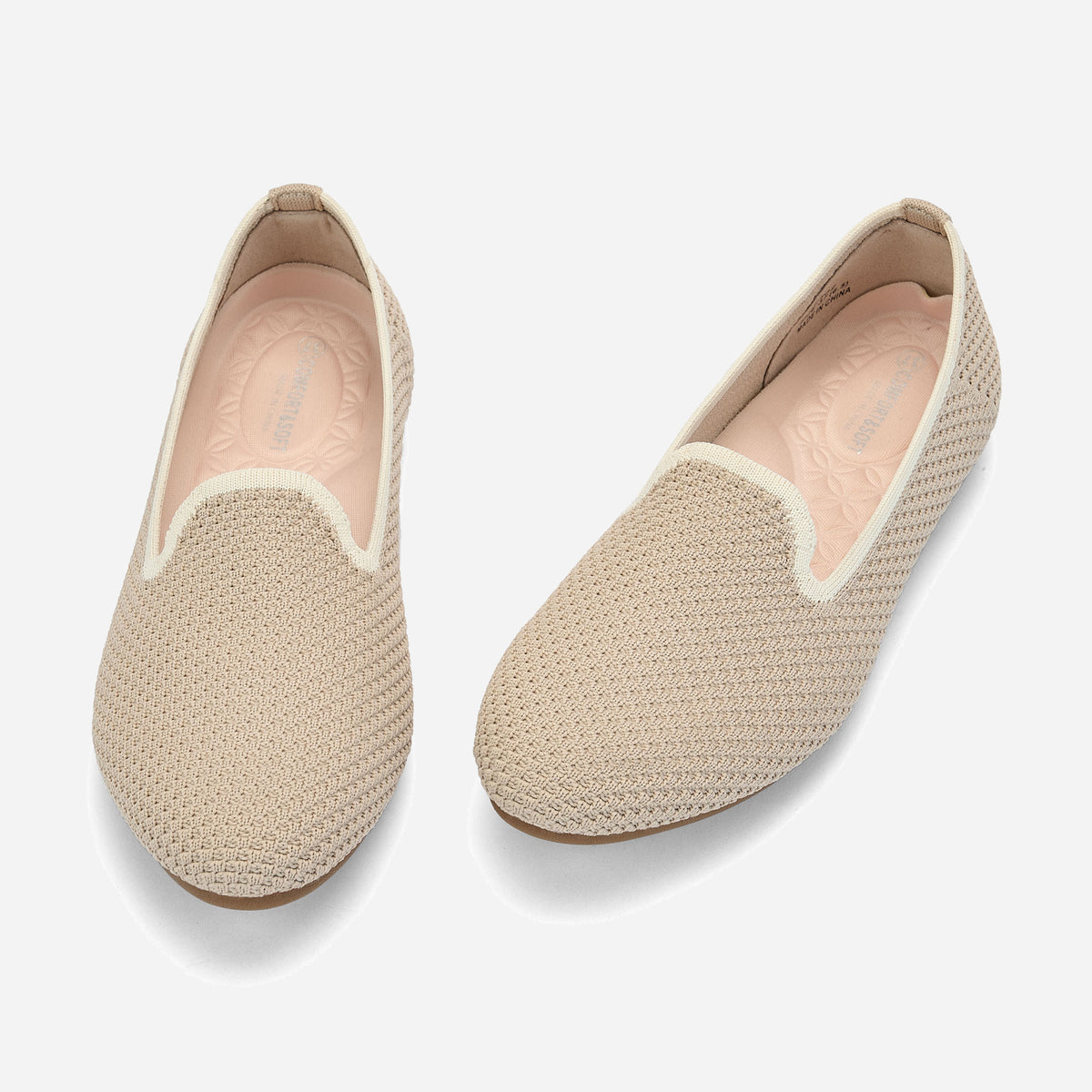 Meadow Almond Loafers (Jasmine）| Beige