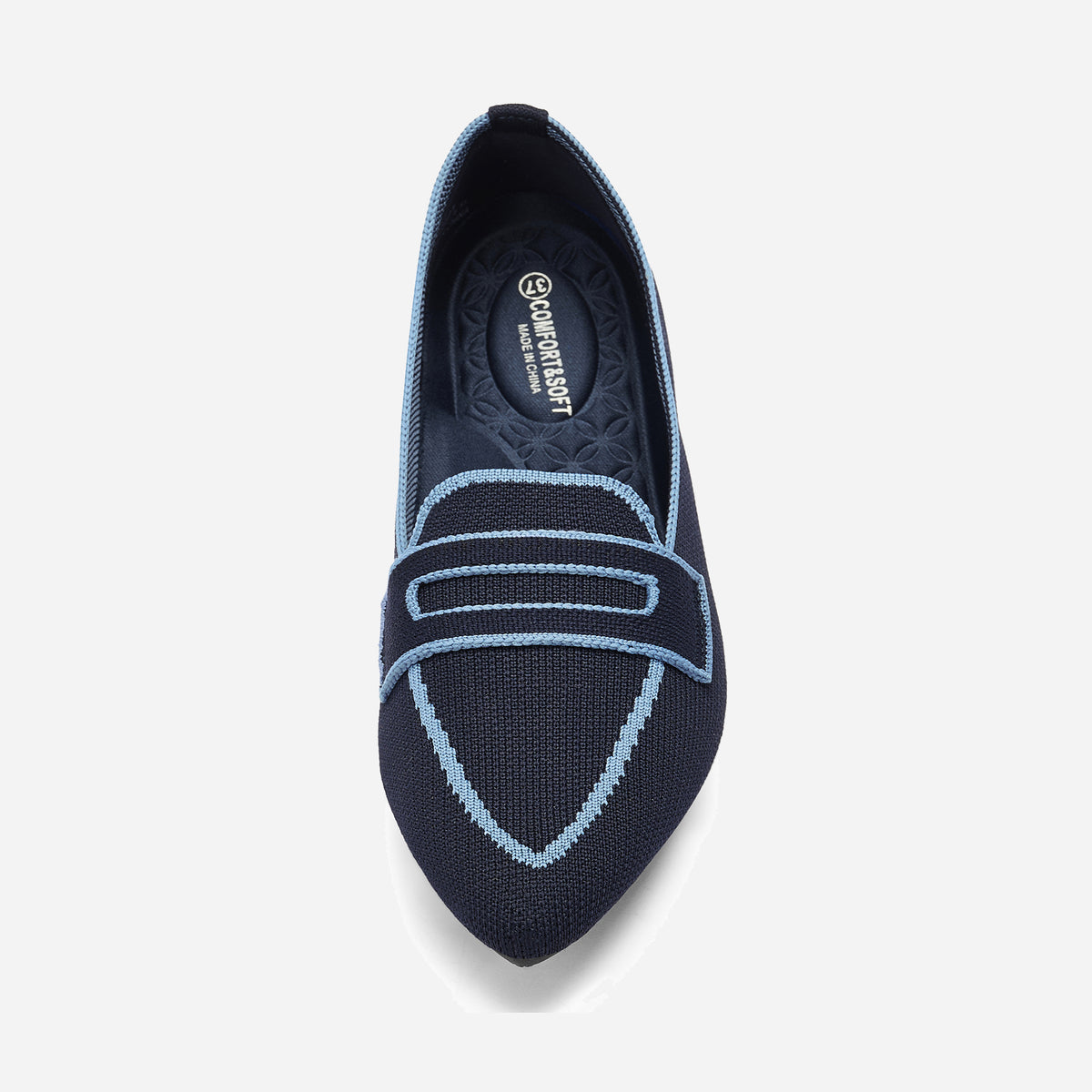 Meadow Point  Loafers (Willow) | Deep Blue
