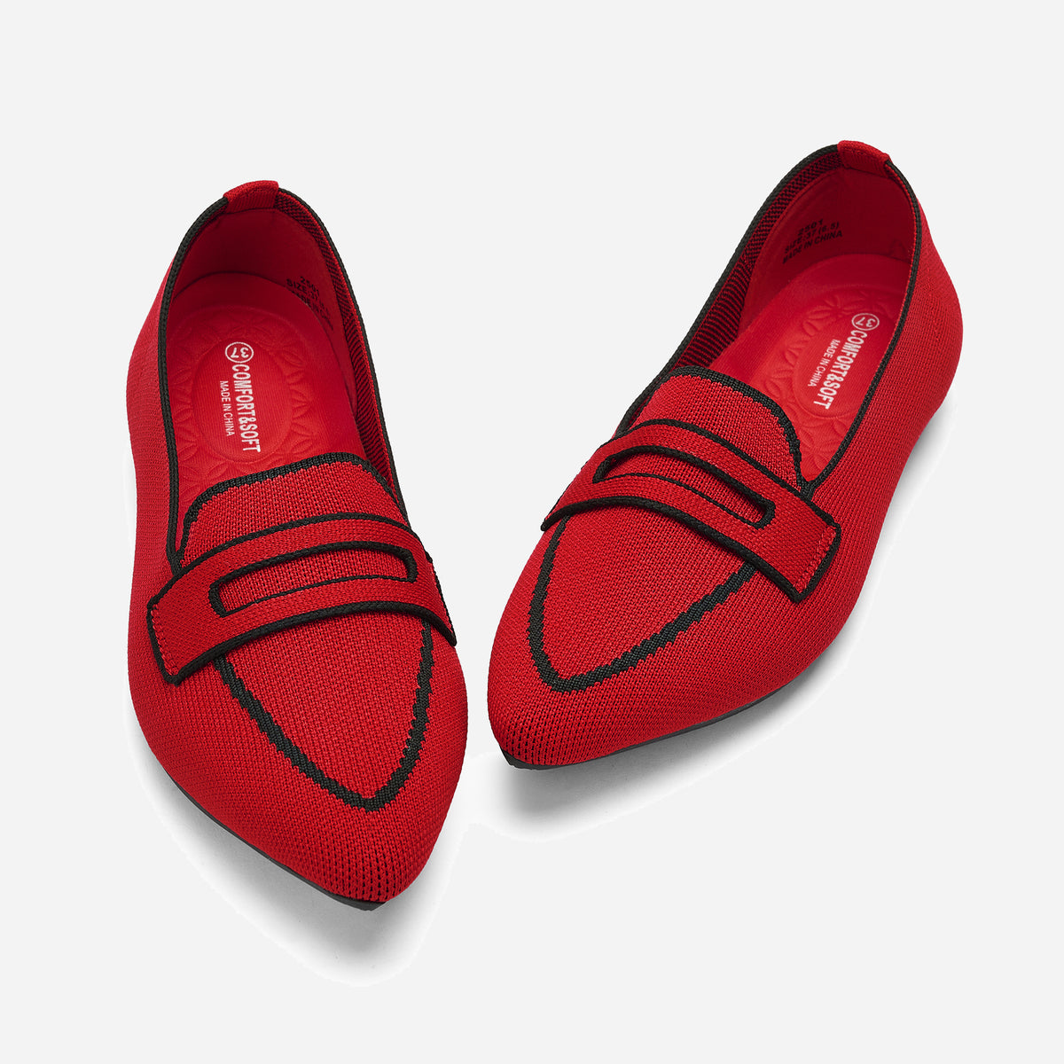 Meadow Point  Loafers (Willow) | Crimson