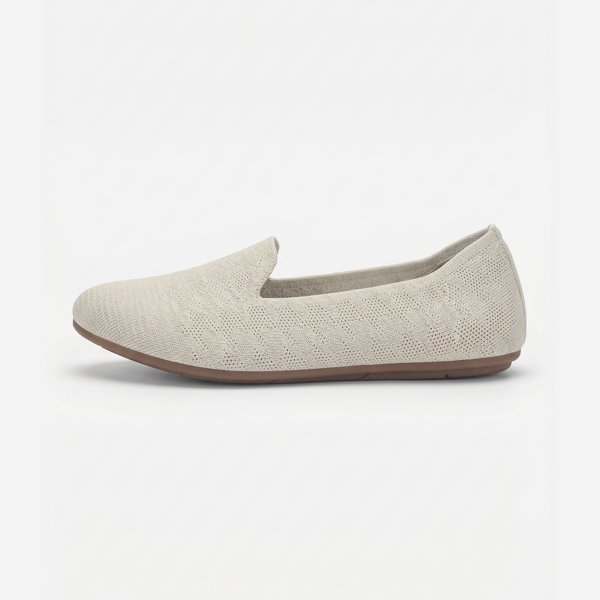 Meadow Round Loafers (Tulip) | Beige