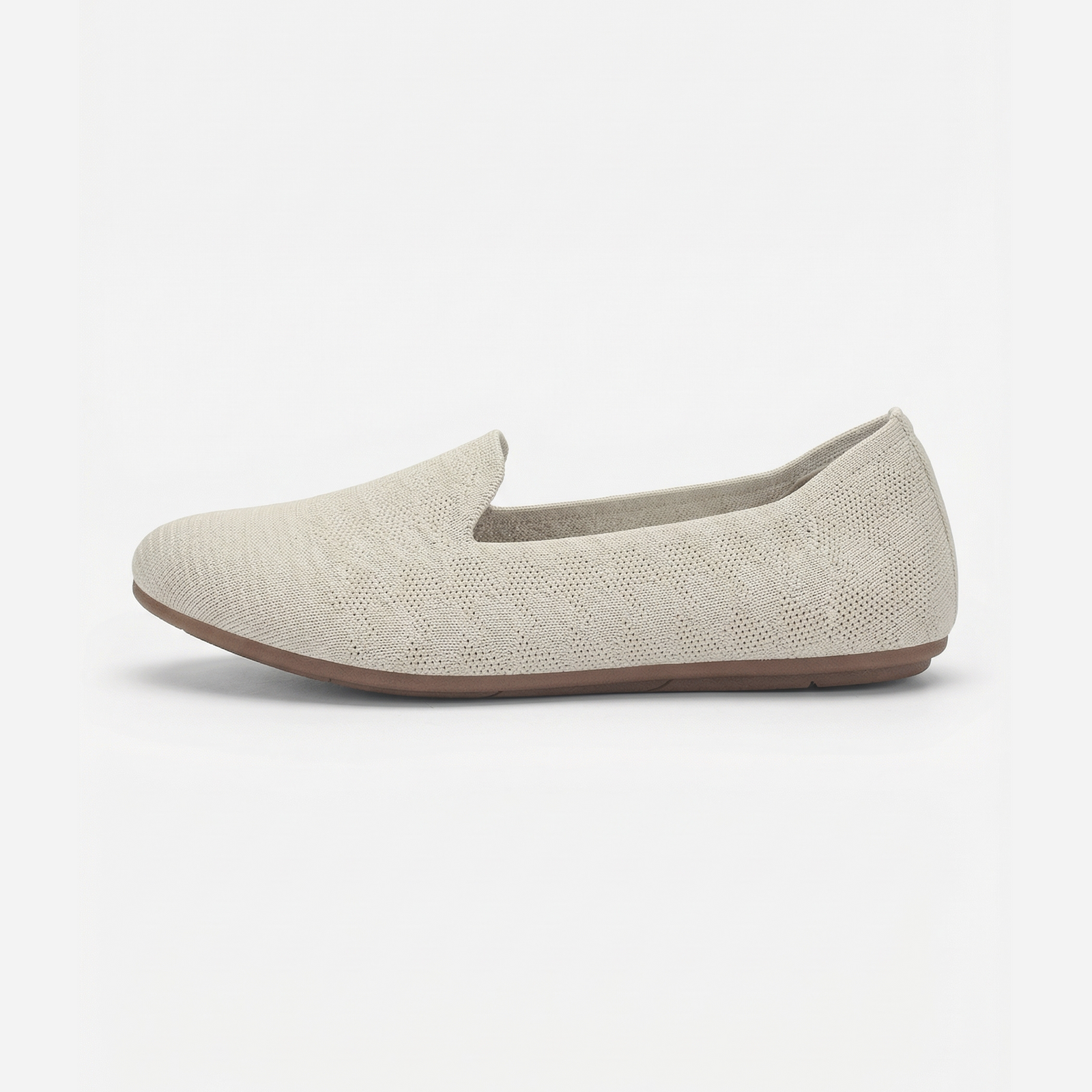Meadow Round Loafers (Tulip) | Beige