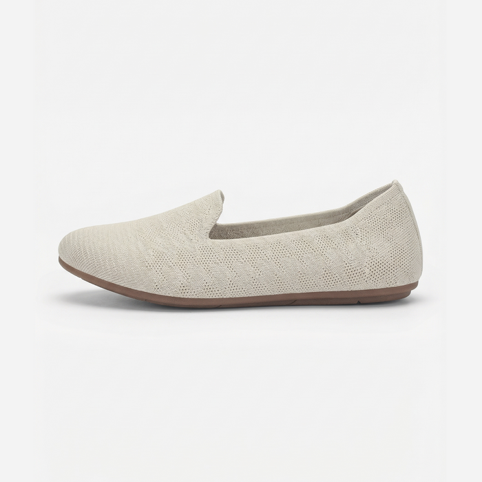 Meadow Round Loafers (Tulip) | Beige