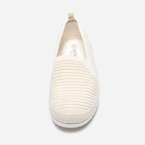 Ease step Loafers | Beige