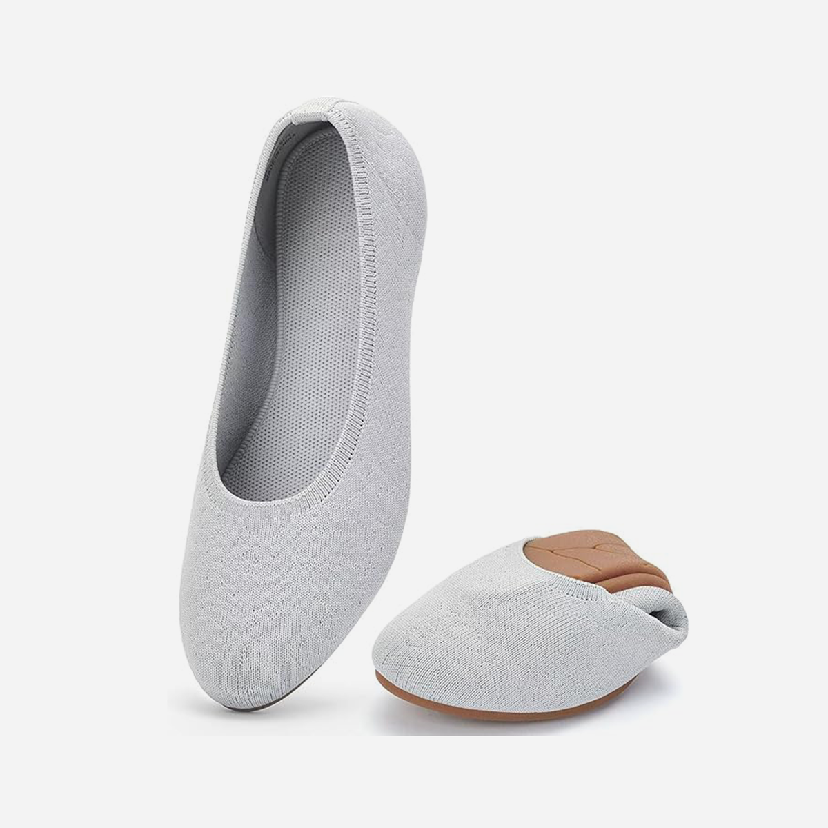 Meadow Round Flats (Clover) | Mist Blue