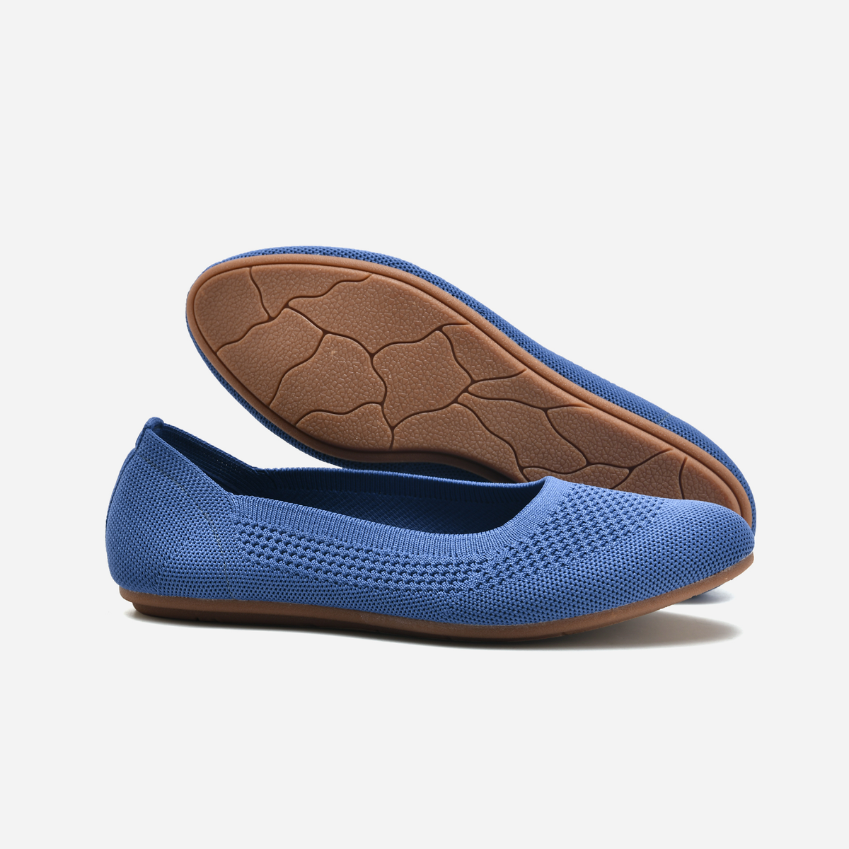 Meadow Round Flats（Moss）| Royal Blue