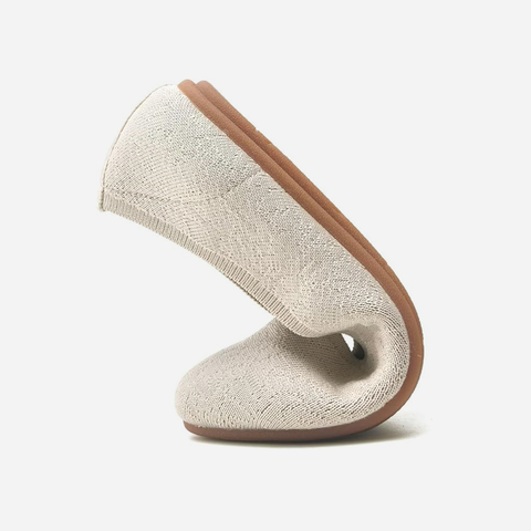 Meadow Round Flats (Clover) | Beige