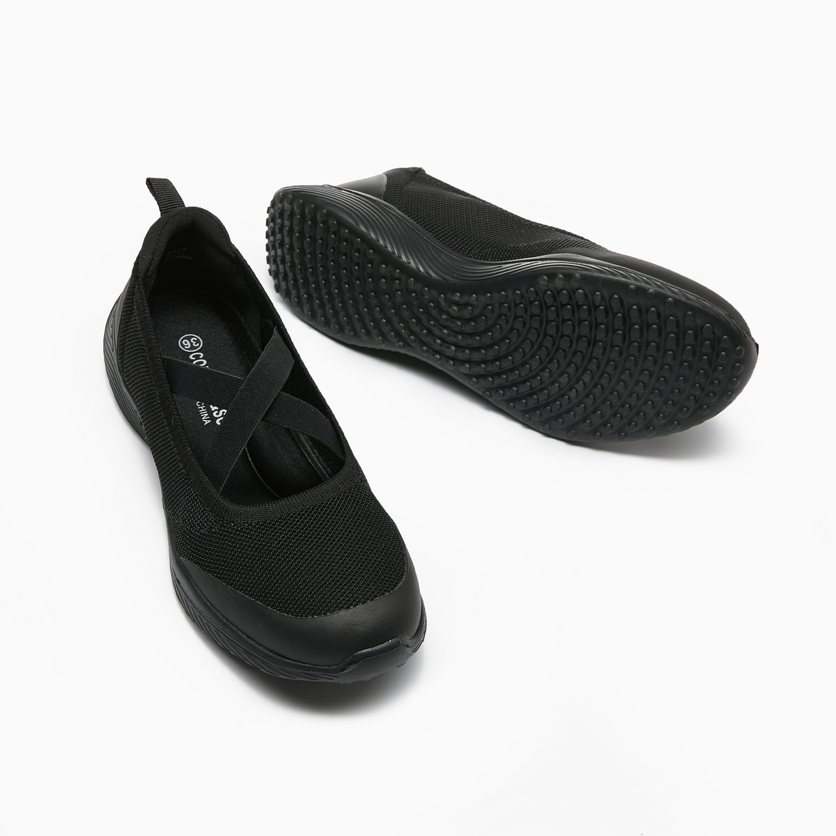 Tiosebon® Slip on Airstep | Black