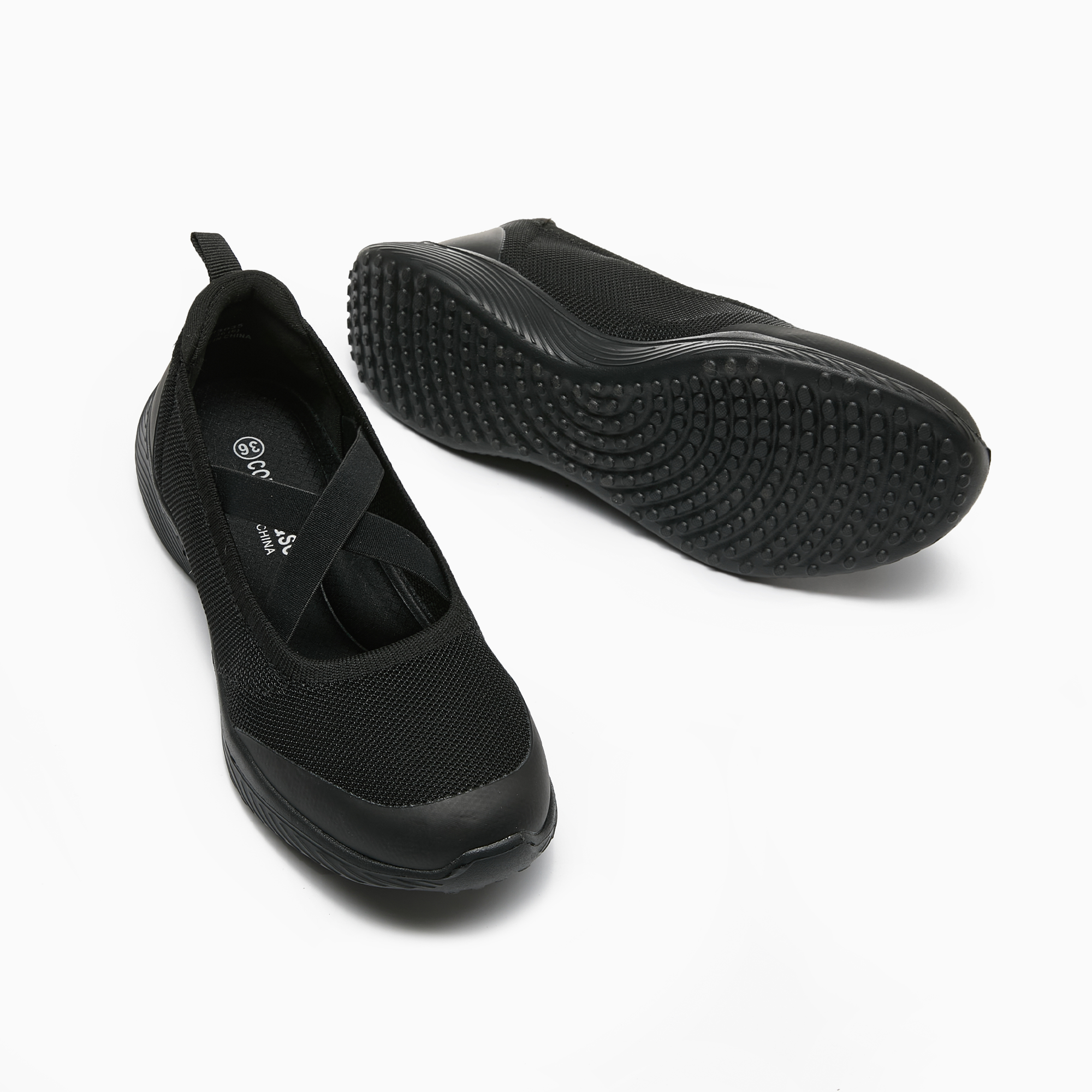 Tiosebon® Slip on Airstep | Black