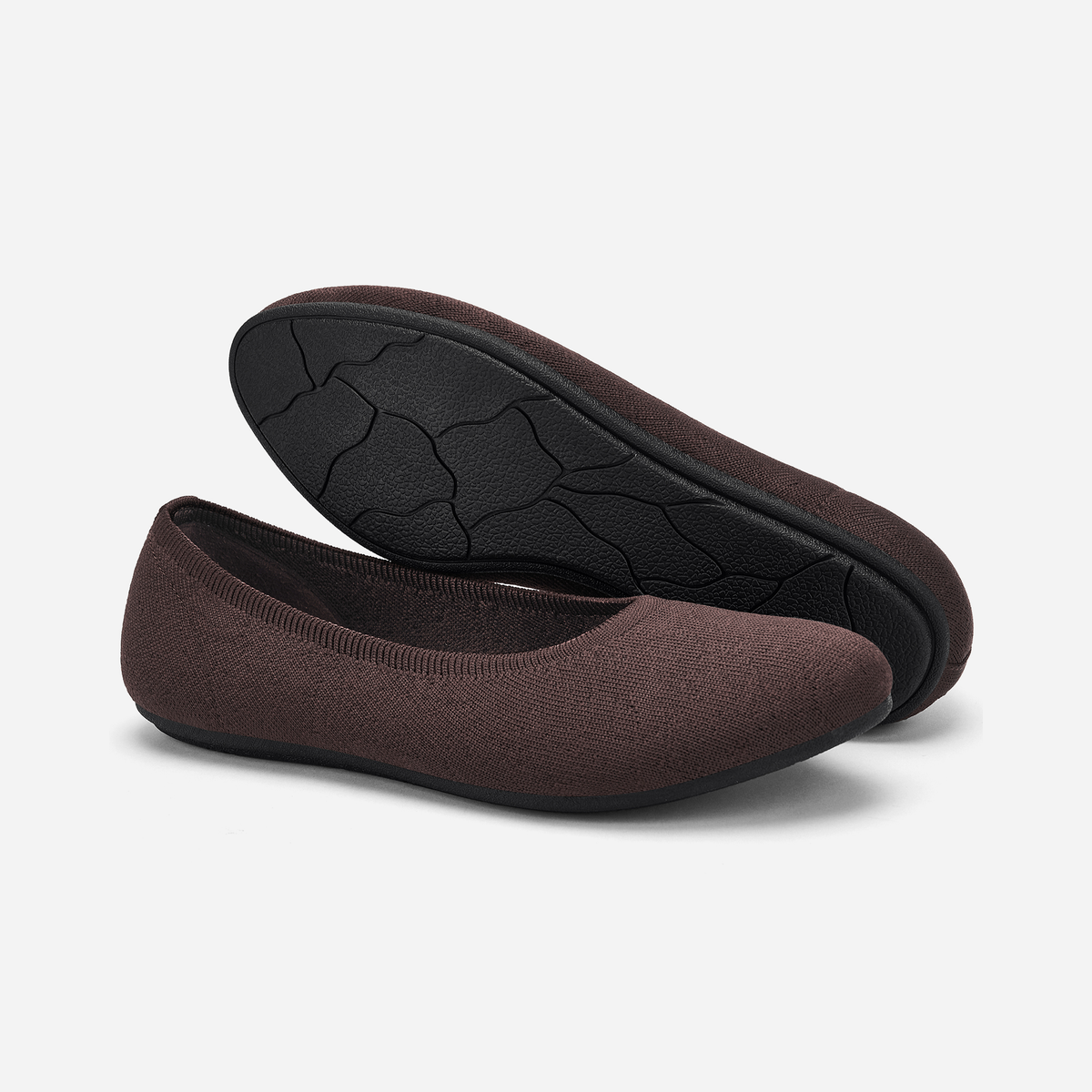 Meadow Round Flats (Clover) | Taupe