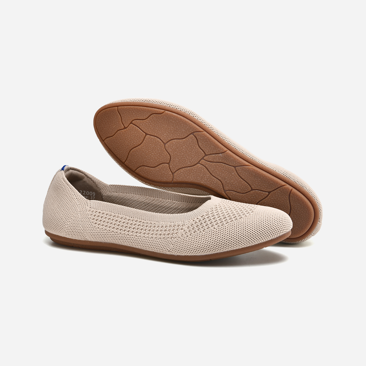 Meadow Round Flats（Moss）| Beige