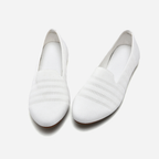 Breeze Almond Loafers (Primrose) | White
