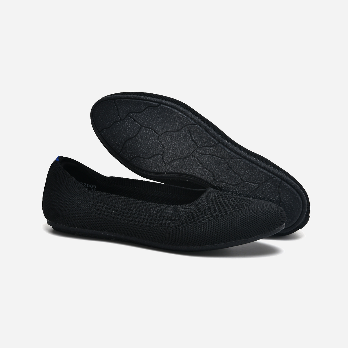 Meadow Round Flats（Moss）| Black