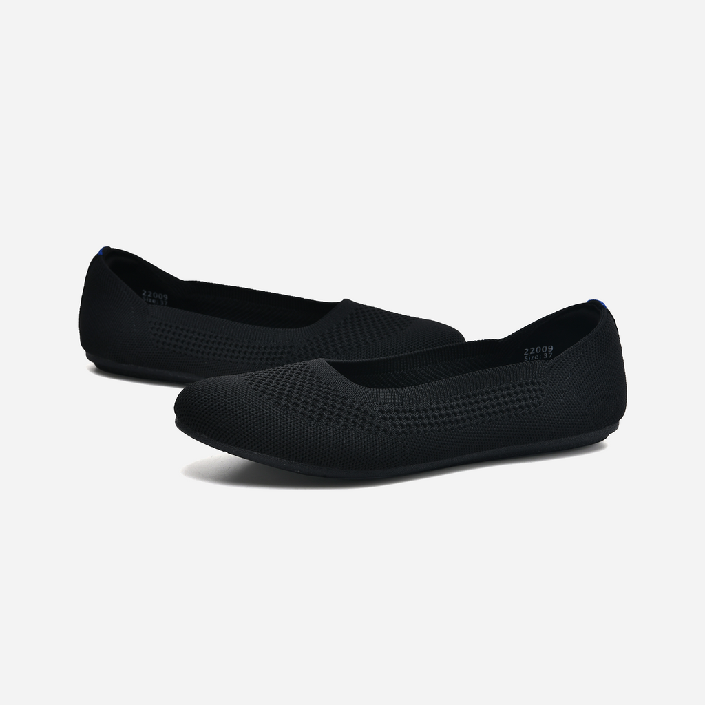 Meadow Round Flats（Moss）| Black
