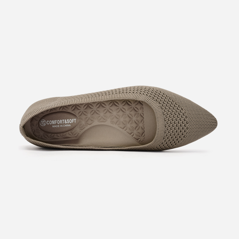 Breeze Point Flats (Calla）| Tan