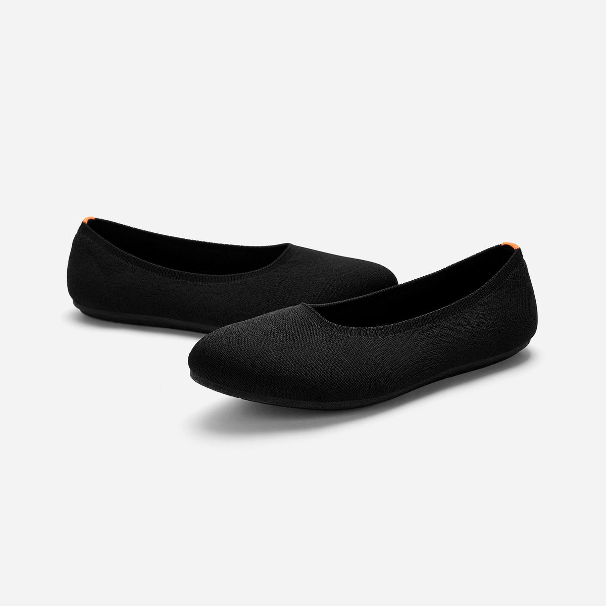 Meadow Round Flats (Clover) | Black