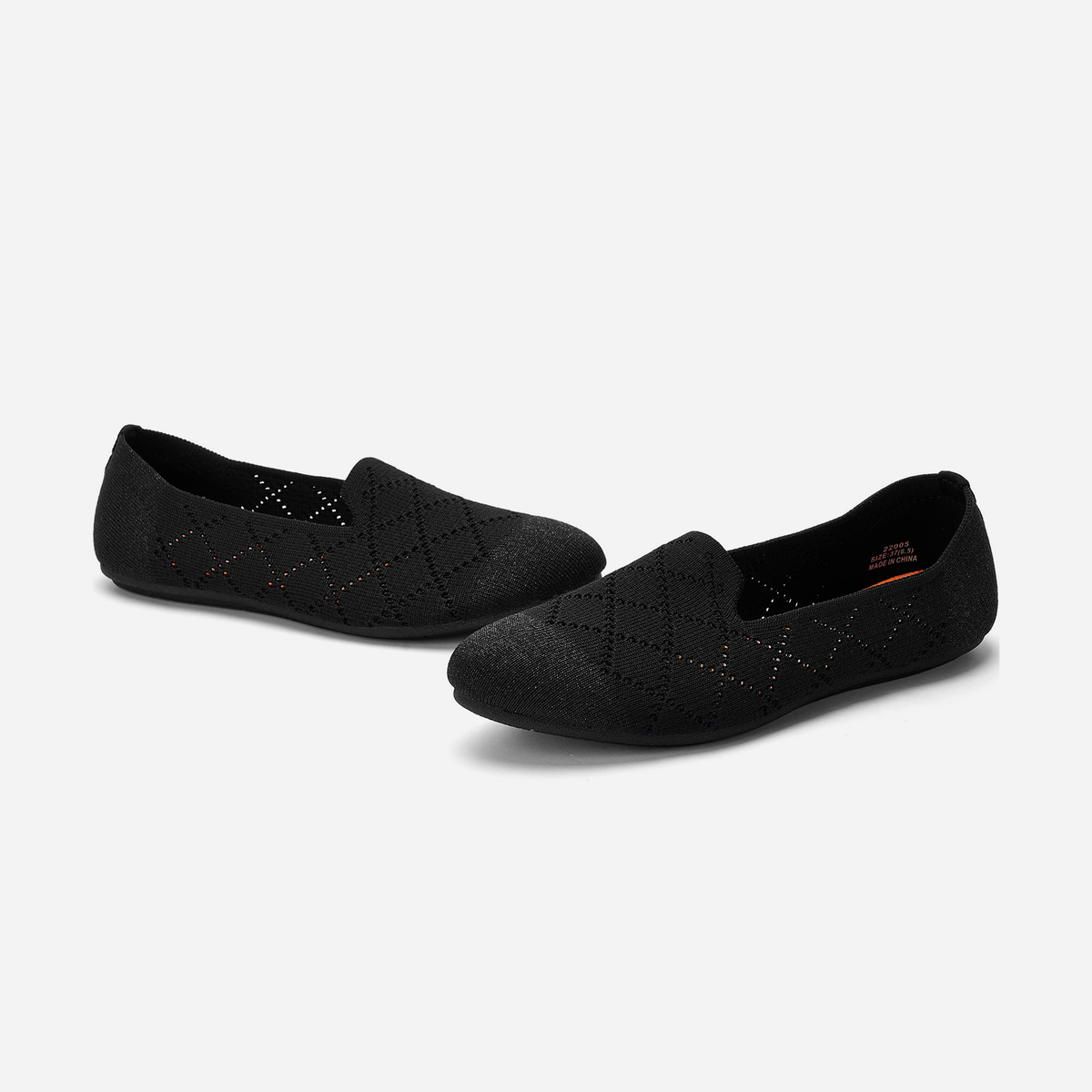 Breeze Almond Loafers （Daisy) | Black+