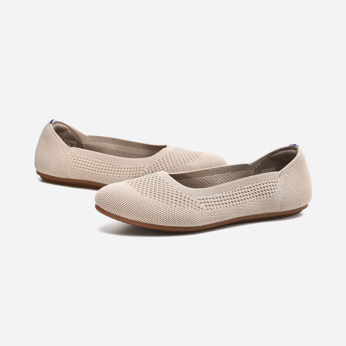 Meadow Round Flats（Moss）| Beige