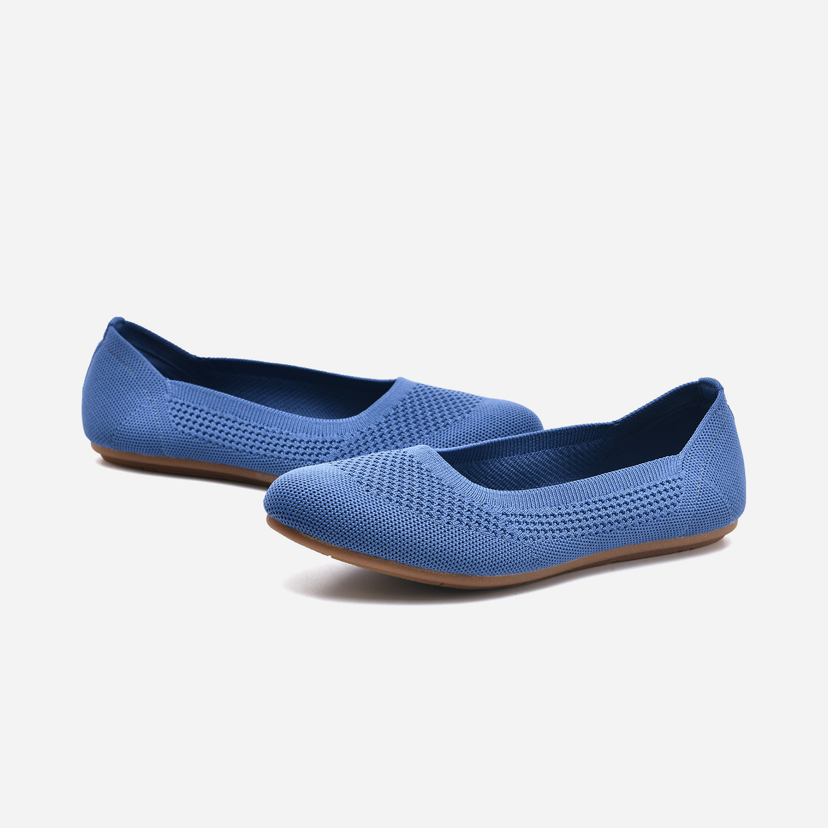 Meadow Round Flats（Moss）| Royal Blue