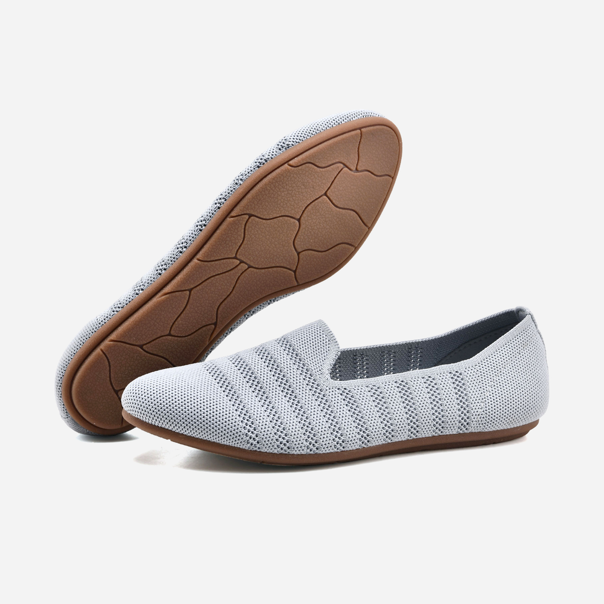 Breeze Almond Loafers (Primrose) | Mist Blue