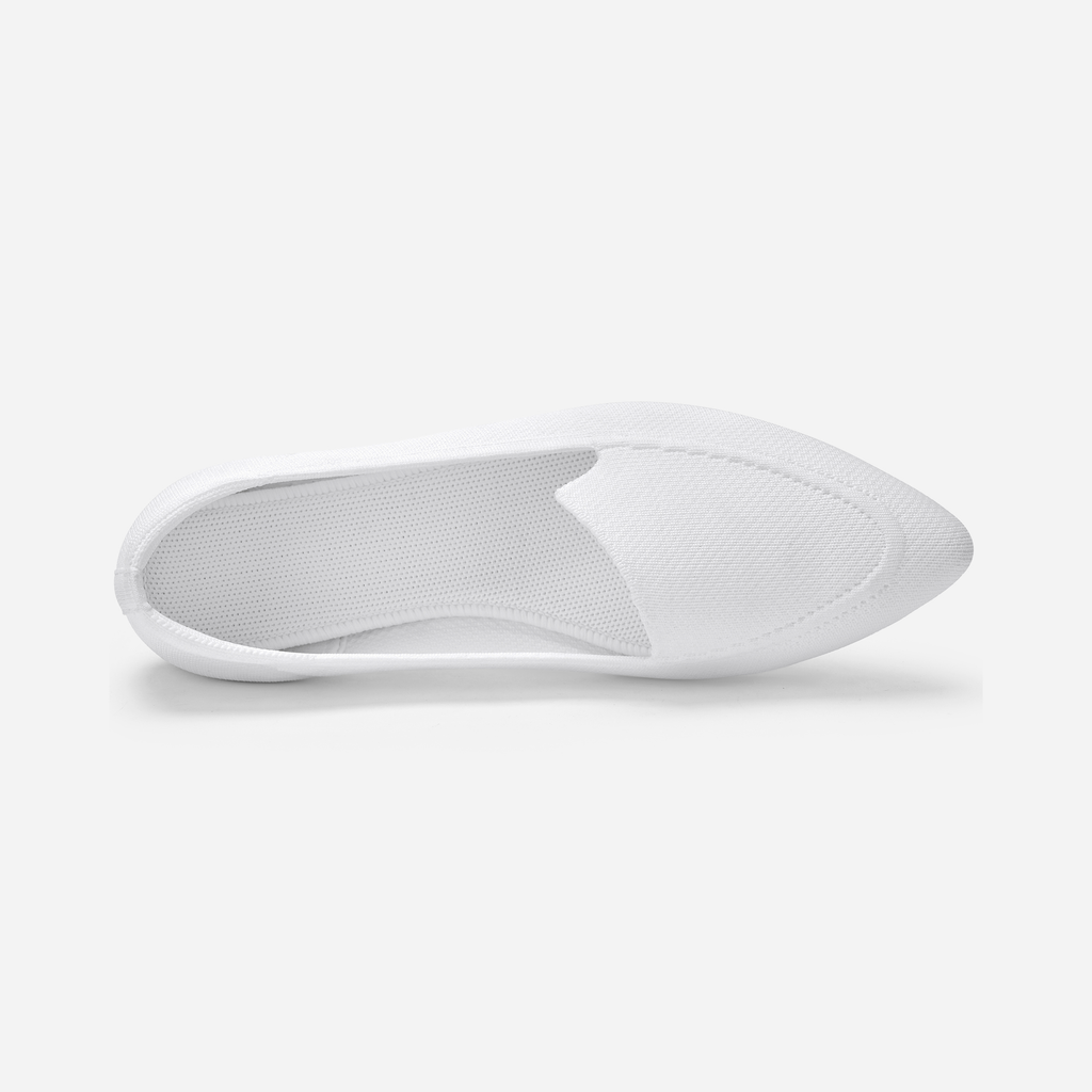 Meadow Point Loafers (Fern）| White