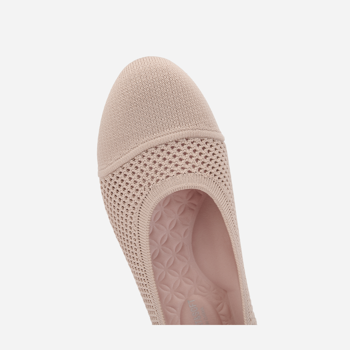 Breeze Round Flats (Lotus) | Blush Pink