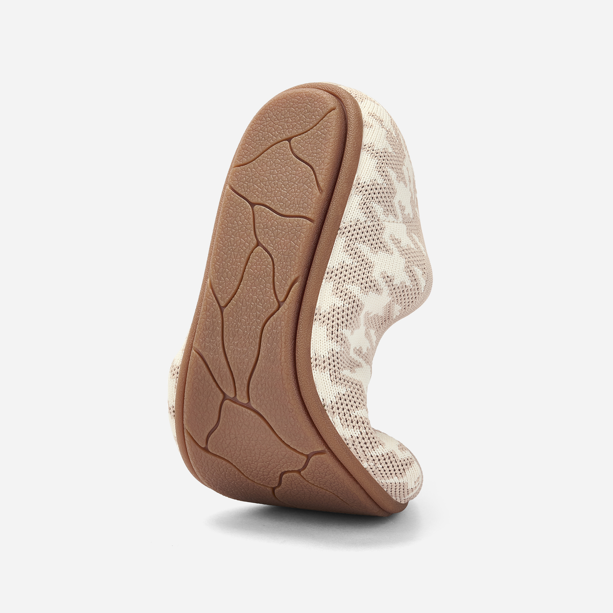 Meadow Round Loafers (Tulip) |  Beige/White