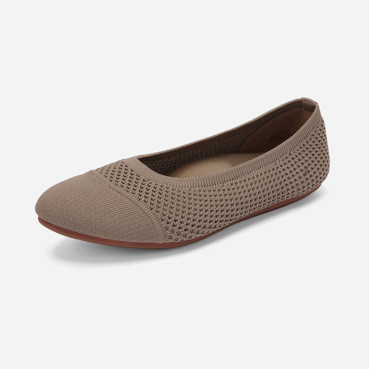 Breeze Round Flats (Lotus) | Tan