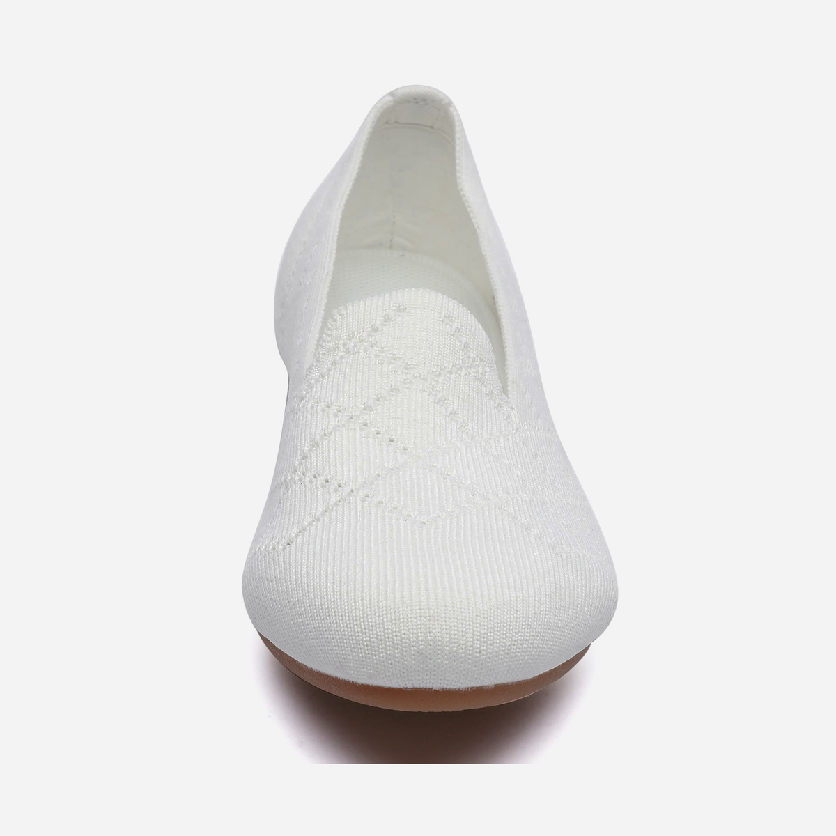 Breeze Almond Loafers （Daisy) | White