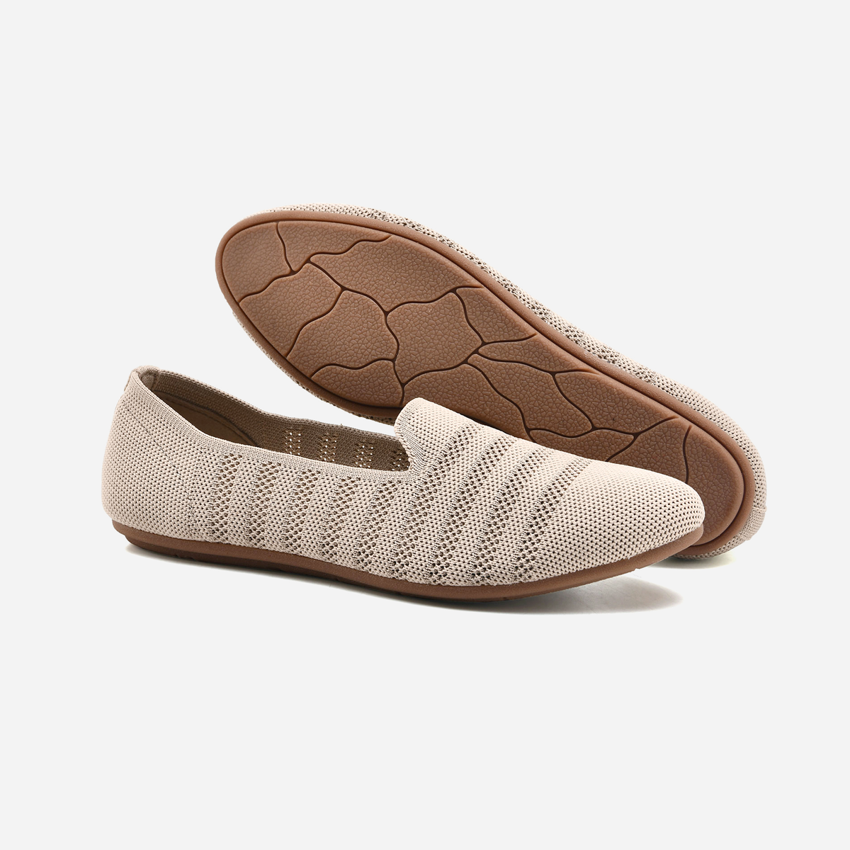 Breeze Almond Loafers (Primrose) | Beige